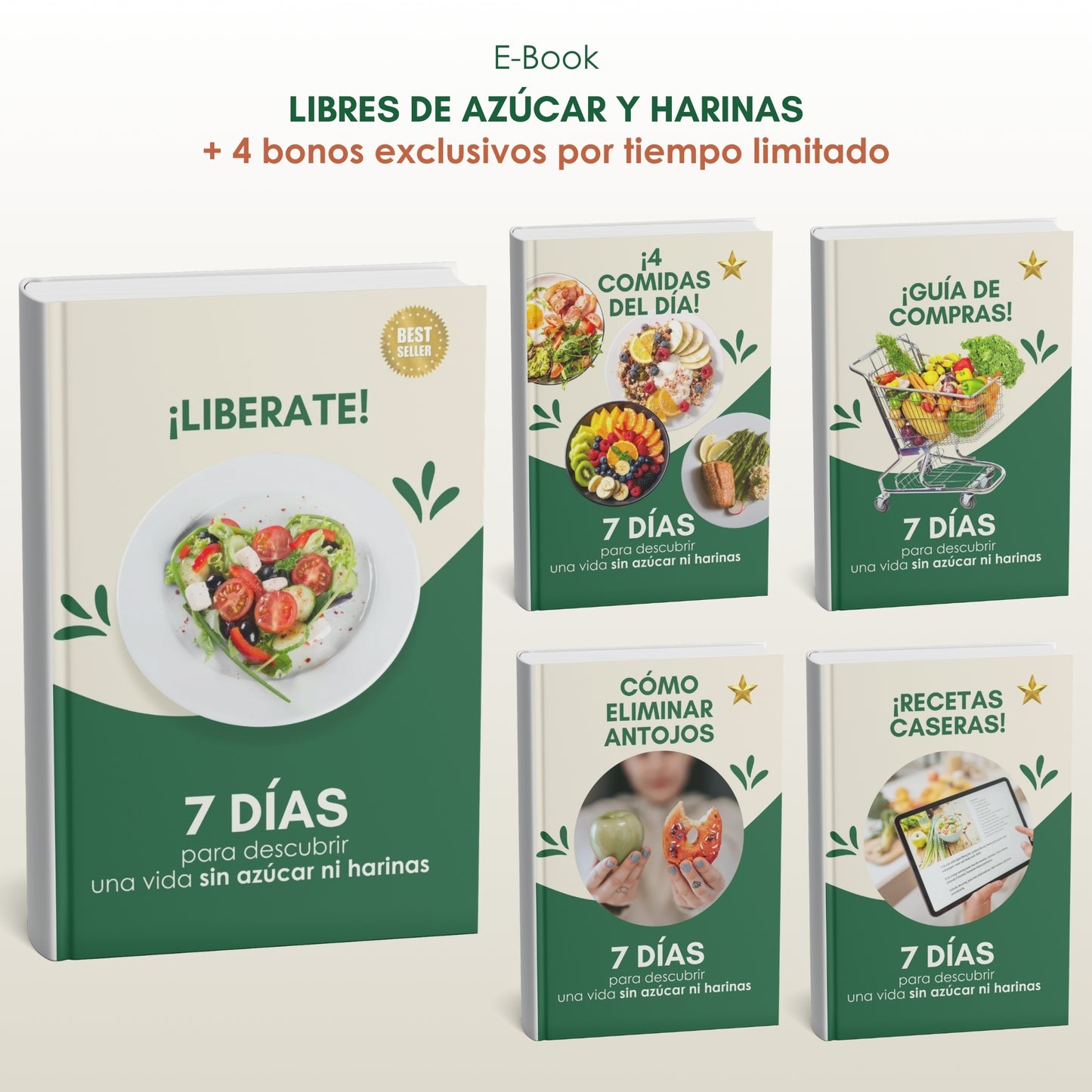 Libres de Azúcar y Harinas - Método en 7 días